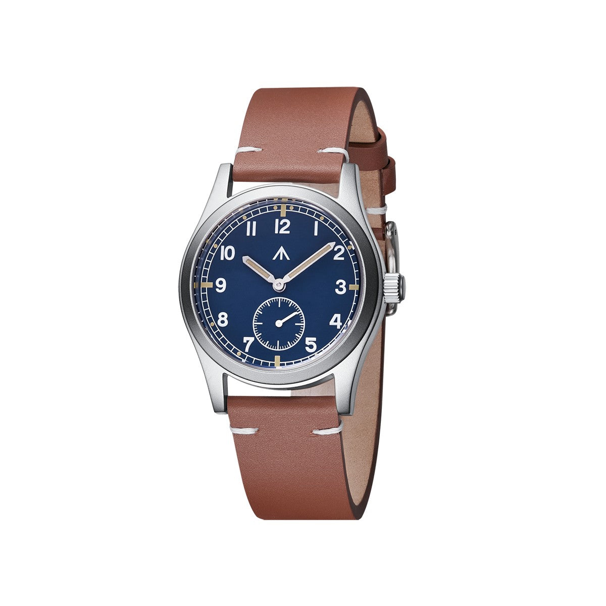 MILITREK Field MT9002 D12 Watch 37mm AR Sapphire Quartz Movement Watches Waterproof Sub-second Stainless Steel Wristwatch