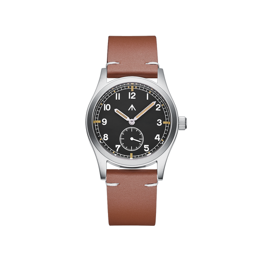 MILITREK Field MT9002 D12 Watch 37mm AR Sapphire Quartz Movement Watches Waterproof Sub-second Stainless Steel Wristwatch