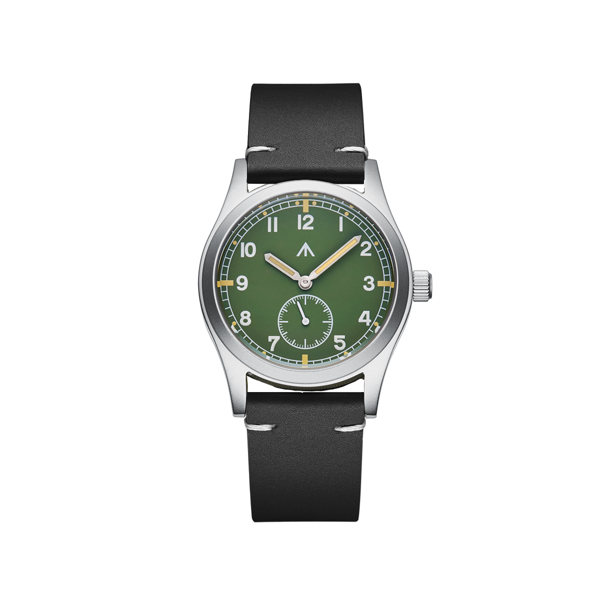 MILITREK Field MT9002 D12 Watch 37mm AR Sapphire Quartz Movement Watches Waterproof Sub-second Stainless Steel Wristwatch