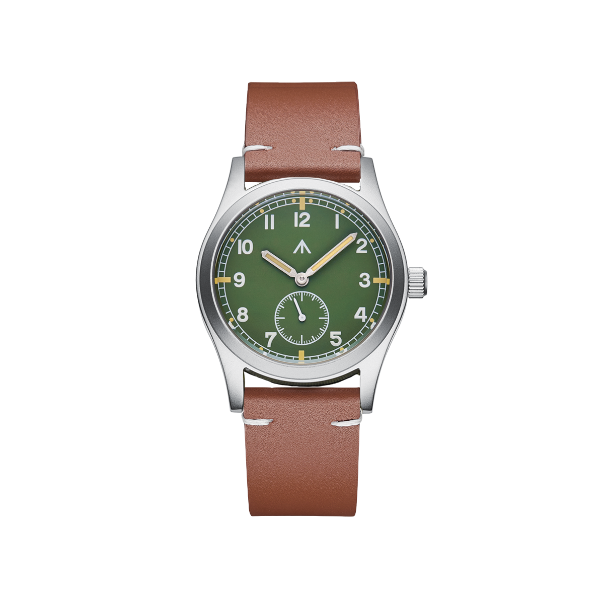 MILITREK Field MT9002 D12 Watch 37mm AR Sapphire Quartz Movement Watches Waterproof Sub-second Stainless Steel Wristwatch